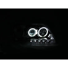 Load image into Gallery viewer, ANZO 1997.5-2003 Ford F-150 Projector Headlights w/ Halo Chrome 1pc Headlights ANZO