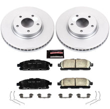 Load image into Gallery viewer, Power Stop 11-17 Nissan Quest Front Z17 Evolution Geomet Coated Brake Kit Brake Kits - Performance Blank PowerStop