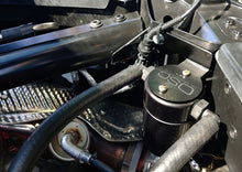 Load image into Gallery viewer, J&L 20-24 Chevrolet Corvette 6.2L LT2 Targa Top Passenger Side Oil Separator 3.0 - Black Anodize Oil Separators J&L