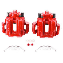 Load image into Gallery viewer, Power Stop 2006 BMW 330i Rear Red Calipers w/Brackets - Pair Brake Calipers - Perf PowerStop