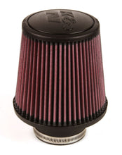 Load image into Gallery viewer, K&N Universal Rubber Filter - Round Tapered 6in Base OD x 3in Flange ID x 6in H Air Filters - Universal Fit K&N Engineering