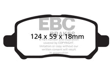 Load image into Gallery viewer, EBC 05-10 Chevrolet Cobalt 2.2 4 Lug Yellowstuff Front Brake Pads Brake Pads - Performance EBC