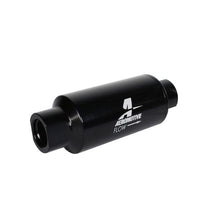 Load image into Gallery viewer, Aeromotive AER12350 Aeromotive In-Line Filter 10AN 10 Micron Microglass Element Bright-Dip Black 2in OD