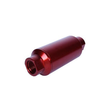 Load image into Gallery viewer, Aeromotive AER12340 Aeromotive In-Line Filter - (AN-10) 10 Micron Microglass Element Red Anodize Finish