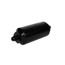 Load image into Gallery viewer, Aeromotive AER12347 Aeromotive In-Line Filter - (AN-6 Male) 10 Micron Fabric Element Bright Dip Black Finish
