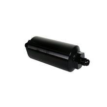 Load image into Gallery viewer, Aeromotive AER12345 Aeromotive In-Line Filter - (AN-6 Male) 10 Micron Microglass Element Bright Dip Black Finish