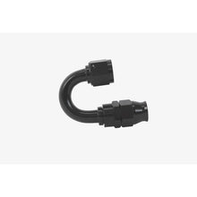 Load image into Gallery viewer, Aeromotive AER15363 Aeromotive PTFE Hose End - AN-08 - 180 Deg - Black Anodized