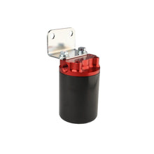 Load image into Gallery viewer, Aeromotive AER12317 Aeromotive SS Series Billet Canister Style Fuel Filter Anodized Black/Red - 10 Micron Fabric Element