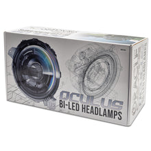 Load image into Gallery viewer, Oracle Jeep Wrangler JL Oculus Bi-LED Projector Headlights- Graphite Metallic - 5500K SEE WARRANTY Headlights ORACLE Lighting
