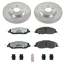 Load image into Gallery viewer, Power Stop 11-14 Ford Mustang Front Z26 Street Warrior Brake Kit Brake Kits - Performance D&S PowerStop