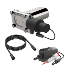 Load image into Gallery viewer, QTP Bolt-On QTEC Low Profile Oval Electric Cutout Valve Exhaust Cutouts QTP