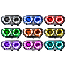 Load image into Gallery viewer, Oracle 08-14 Dodge Challenger SMD HL (HID Style) - ColorSHIFT w/o Controller SEE WARRANTY Headlights ORACLE Lighting