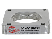 Load image into Gallery viewer, aFe AFE46-36006 aFe 01-16 Nissan Patrol (Y61) L6-4.8L Silver Bullet Throttle Body Spacer