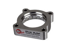Load image into Gallery viewer, aFe AFE46-32010 aFe 07-12 Dodge 1500 / 07-12 Dodge Dakota V6 3.7L Silver Bullet Throttle Body Spacer - Silver