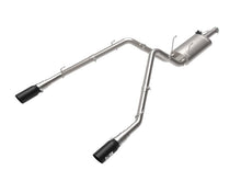Load image into Gallery viewer, aFe AFE49-32083-B aFe 09-18 Ram 1500 V8 5.7L Hemi Gemini XV 3in 304 SS Cat-Back Exhaust w/ Black Tips