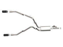 Load image into Gallery viewer, aFe AFE49-32083-B aFe 09-18 Ram 1500 V8 5.7L Hemi Gemini XV 3in 304 SS Cat-Back Exhaust w/ Black Tips