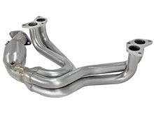 Load image into Gallery viewer, aFe AFE48-36005-1HC aFe 12-17 Toyota 86 / FRS / BRZ Twisted Steel 304 Stainless Steel Long Tube Header w/ Cat