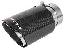 Load image into Gallery viewer, aFe AFE49-36427-C aFe 18-20 Audi RS5 Coupe MACH Force-Xp 3in to 2.5in 304 SS Axle-Back Exhaust System-Quad Carbon Tips