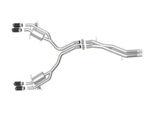Load image into Gallery viewer, aFe AFE49-36427-C aFe 18-20 Audi RS5 Coupe MACH Force-Xp 3in to 2.5in 304 SS Axle-Back Exhaust System-Quad Carbon Tips