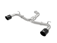 Load image into Gallery viewer, aFe AFE49-36421-B aFe 18-20 VW GTI (MK7.5) 2.0L MACH Force-Xp 3in to 2.5in 304 SS Axle-Back Exhaust System-Black Tips