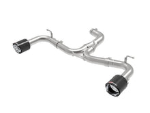 Load image into Gallery viewer, aFe AFE49-36421-C aFe 18-20 VW GTI (MK7.5) 2.0L MACH Force-Xp 3in to 2.5in 304 SS Axle-Back Exhaust System- Carb. Tips