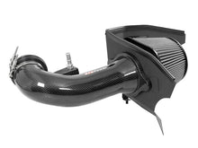 Load image into Gallery viewer, aFe AFE57-10015D aFe 19-21 GM Trucks 5.3L/6.2L Track Series Carbon Fiber Cold Air Intake System W/ Pro Dry S Filters