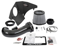 Load image into Gallery viewer, aFe AFE57-10015D aFe 19-21 GM Trucks 5.3L/6.2L Track Series Carbon Fiber Cold Air Intake System W/ Pro Dry S Filters