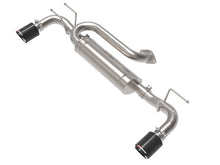 Load image into Gallery viewer, aFe AFE49-37023-C aFe 19-22 Mazda 3 L4 2.5L Takeda 3in to 2-1/2in 304 SS Axle-Back Exhaust w/ Carbon Fiber Tip