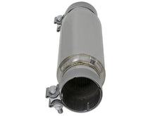Load image into Gallery viewer, aFe AFE49M10001 aFe MACH Force-Xp 409 SS Resonator 3in. Inlet/Outlet / 4in. Diameter / 12in. Body / 16in. Length