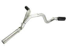 Load image into Gallery viewer, aFe AFE49-44043-B aFe MachForce XP Exhaust 4inch DP-Back All SS 2011-14 GM Diesel Trucks V8-6.6L LML Black Tips