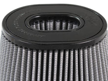 Load image into Gallery viewer, aFe AFE21-91087 aFe MagnumFLOW Pro DRY S Intake Replacement Filter 3.5in F 9x6.5in B 6.75x5.5in T 5.375in H