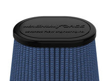 Load image into Gallery viewer, aFe AFE24-90115 aFe MagnumFORCE Intake Replace Air Filter w/Pro5R Med 4in F x 7.75x6.5in B x 4.75x3.5in T x 7in H