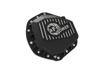 Load image into Gallery viewer, aFe AFE46-70392 aFe Power Pro Series Rear Differential Cover Black w/ Machined Fins 14-18 Dodge Trucks 2500/3500