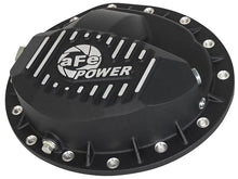 Load image into Gallery viewer, aFe AFE46-70372 aFe Power Pro Series Rear Differential Cover Black w/ Machined Fins 99-13 GM Trucks (GM 9.5-14)