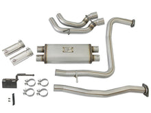 Load image into Gallery viewer, aFe AFE49-46126-P aFe POWER Rebel Series 2-1/2in 409 SS Cat Back Exhaust w/ Polished Tips 16-17 Nissan Titan V8 5.6L