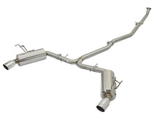 Load image into Gallery viewer, aFe AFE49-36615-P aFe POWER Takeda 16-17 Honda Civic I4-1.5L (t) 2.25-2.5in 304 SS CB Dual-Exit Exhaust Polish Tip