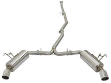 Load image into Gallery viewer, aFe AFE49-36615-P aFe POWER Takeda 16-17 Honda Civic I4-1.5L (t) 2.25-2.5in 304 SS CB Dual-Exit Exhaust Polish Tip