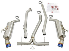 Load image into Gallery viewer, aFe AFE49-36615-L aFe POWER Takeda 16-17 Honda Civic I4-1.5L (t) 2.5-2.25in 304 SS CB Dual-Exit Exhaust Blue Tips