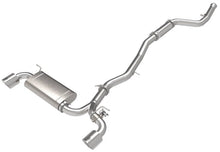 Load image into Gallery viewer, aFe AFE49-36050-P aFe POWER Takeda 2021 Toyota Supra 2.0L (t) 2.5in-3in 304 SS CB Exhaust w/ Polished Tips