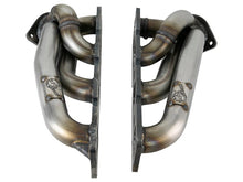Load image into Gallery viewer, aFe AFE48-32021 aFe Power Twisted Steel 304SS Shorty Header 09-18 Dodge Challenger / Charger V8-5.7L