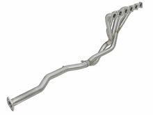 Load image into Gallery viewer, aFe AFE48-36109-YN aFe Power Twisted Steel Long Tube Header & Connection Pipes 01-16 Nissan Patrol (Y61) V8-4.8L