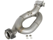 Load image into Gallery viewer, aFe AFE48-48021 aFe POWER Twisted Steel Loop Relocation Pipe 12-18 Jeep Wrangler (JK) V6 3.6L