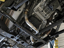 Load image into Gallery viewer, aFe AFE48-48026 aFe POWER Twisted Steel Y-Pipe 2-1/4in 409 SS Exhaust System 2018 Jeep Wrangler (JL) V6-3.6L