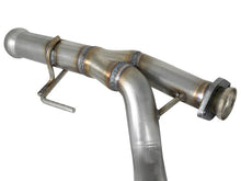 Load image into Gallery viewer, aFe AFE48-48026 aFe POWER Twisted Steel Y-Pipe 2-1/4in 409 SS Exhaust System 2018 Jeep Wrangler (JL) V6-3.6L