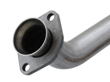 Load image into Gallery viewer, aFe AFE48-46208 aFe Power Twisted Steel Y-Pipe Stainless Steel 2.5in 12-14 Jeep Wrangler V6 3.6L