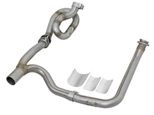 Load image into Gallery viewer, aFe AFE48-46207-PK aFe POWER Twisted Steel Y-Pipe w/ Loop Relocation Pipe 12-18 Jeep Wrangler (JK) V6 3.6L