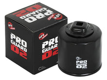 Load image into Gallery viewer, aFe AFE44-LF017-MB aFe Pro GUARD D2 Oil Filter 02-17 Nissan Cars L4/ 04-17 Subaru Cars H4 (4 Pack)