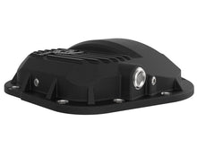 Load image into Gallery viewer, aFe AFE46-71100B aFe Pro Series Dana 60 Front Differential Cover Black w/ Machined Fins 17-20 Ford Trucks (Dana 60)