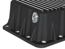Load image into Gallery viewer, aFe AFE46-70322 AFE Pro Series Engine Oil Pan Black w/Machined Fins; 11-16 Ford Powerstroke V8-6.7L (td)