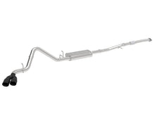 Load image into Gallery viewer, aFe AFE49-34109-B aFe Vulcan Series 3in 304SS Exhaust Cat-Back w/Blk Tip 2019 GM Silverado/Sierra 1500 L4-2.7L (t)